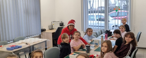 MIKOŁAJ W GOKSiR 2025 - SERIA ŚWIĄTECZNYCH WARSZTATÓW - FOTORELACJA